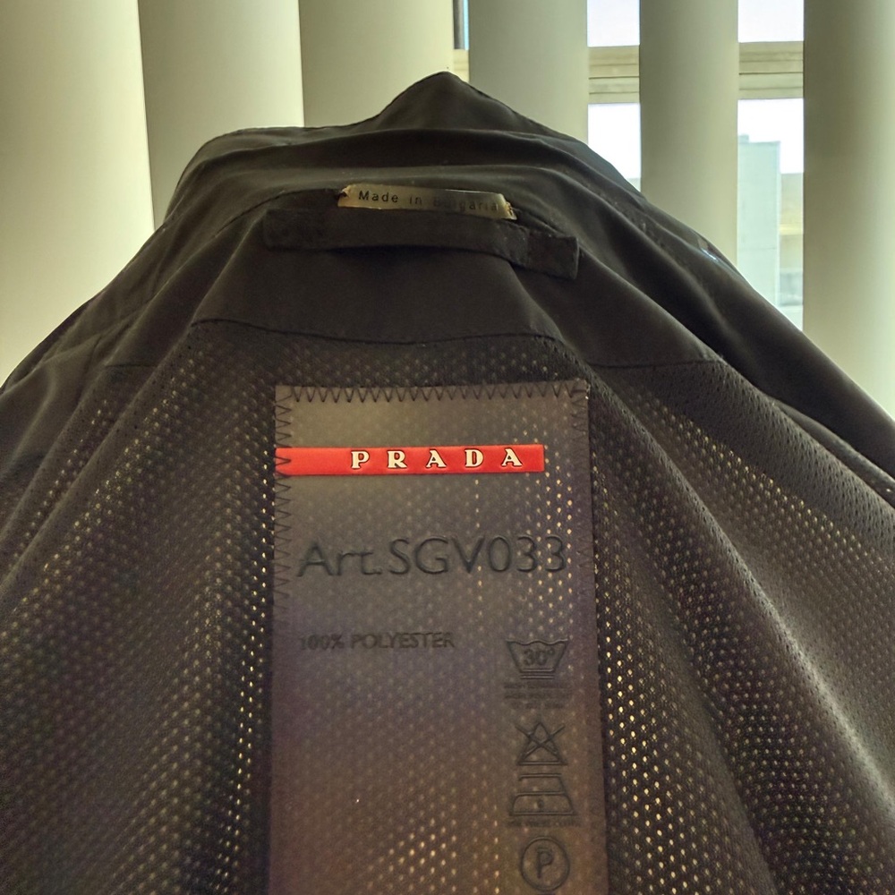 Prada Elegant Black Outerwear